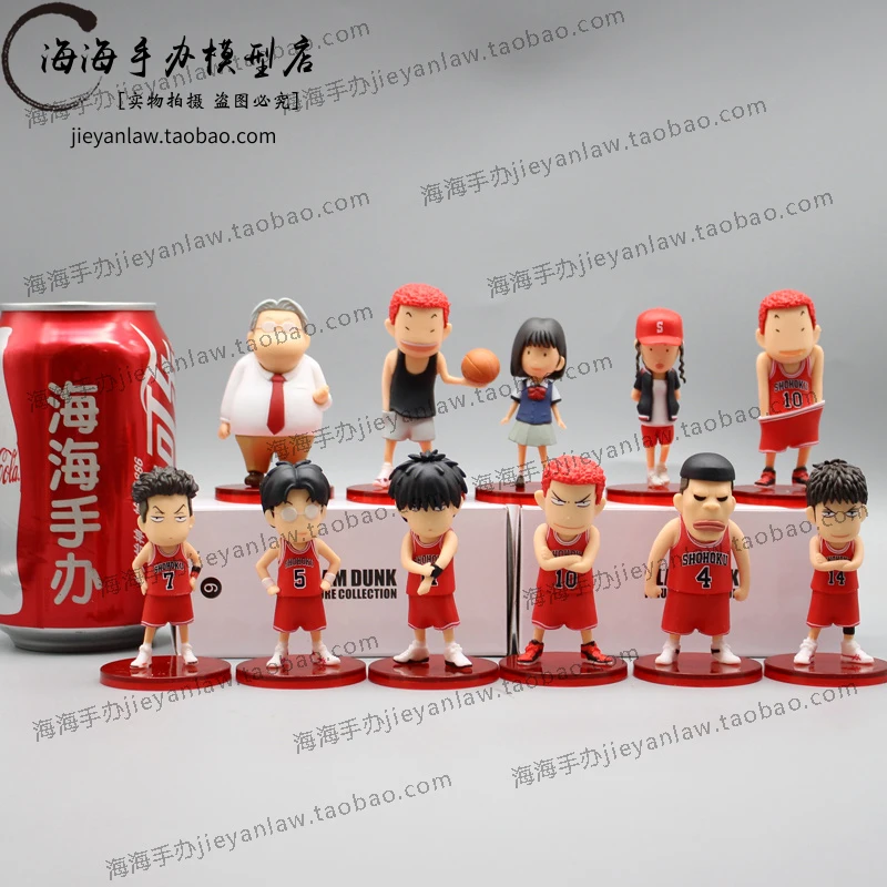7cm Slam Dunk Sakuragi Hanamichi Anime Duomenys Krepšinio Komanda Paveikslas Mielas Q Statulėlės Pvc Statula Modelis Kolekcionuojamos Lėlės Dovanos